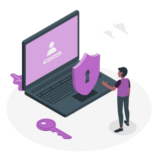 NDA gating and security controls for client portal access